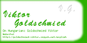 viktor goldschmied business card